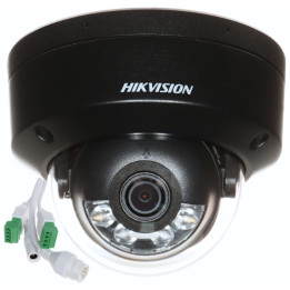 Hikvision DS-2CD2143G2-LIS2U (2,8 mm) Cámara IP domo fija con luz híbrida inteligente AcuSense de 4 MP con PoE, IP67
