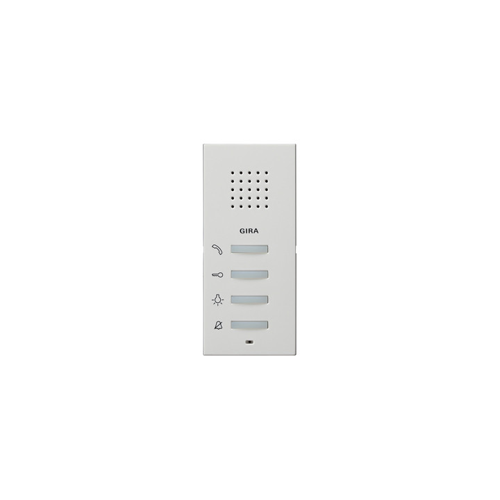 GIRA 125027 Wohnungsstation AP System 55 Reinweiß matt