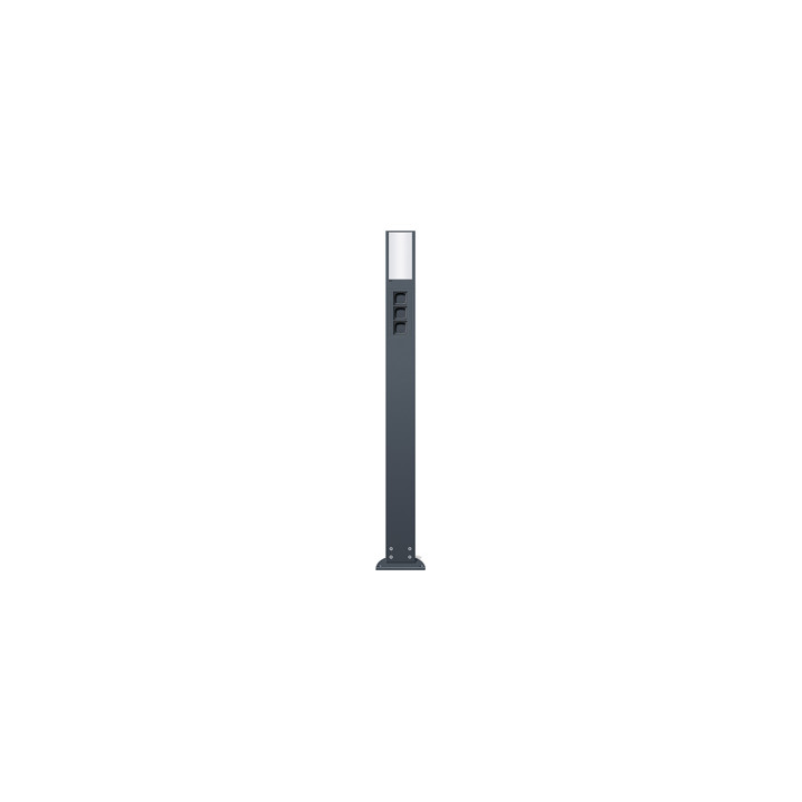 GIRA 135328 E-Säule Licht + 3x Leereinheit 1600 mm Gira Energiesäule Anthrazit