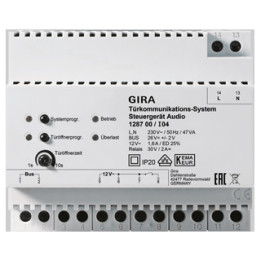 GIRA 128700 Steuergerät Audio REG Turchia