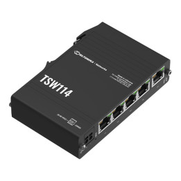 Teltonika TSW114 Industrial 5-Port Ethernet Switch
