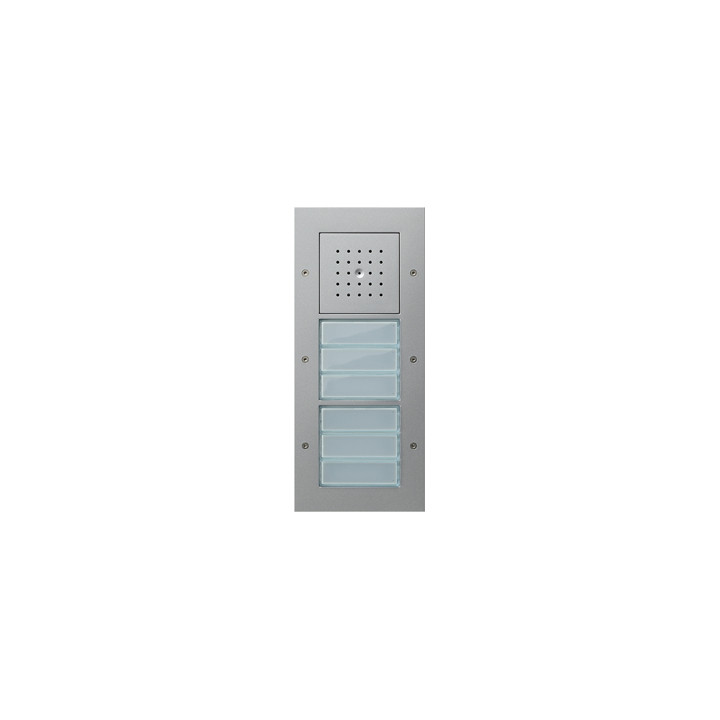 GIRA 126865 Türstation AP 6f Türko Farbe Alu