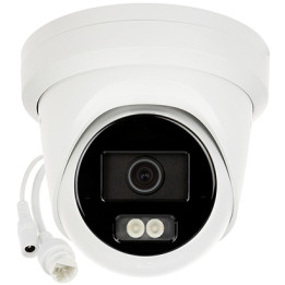 Hikvision DS-2CD2343G2-LI2U (2,8 mm) Cámara de red de torreta fija con luz híbrida inteligente AcuSense de 4 MP con IP67