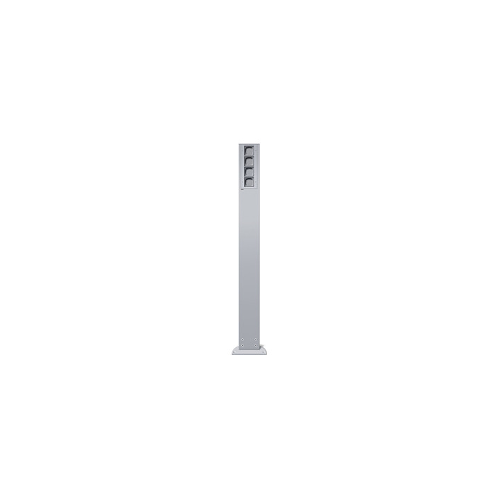 GIRA 135426 E-Säule 4x Leereinheit 1400 mm Gira Energiesäule Farbe Alu