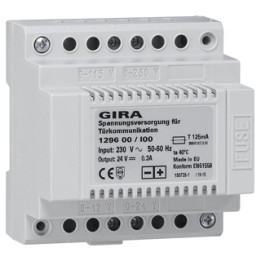 GIRA 129600 Spannungsversorgung DC 24 V 300 mA REG Türko