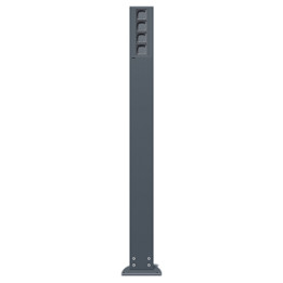 GIRA 135628 E-Säule 4x Leereinheit 1600 mm Gira Energiesäule Anthrazit
