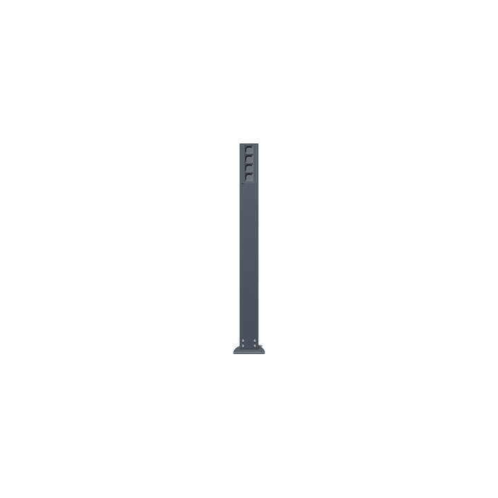 GIRA 135628 E-Säule 4x Leereinheit 1600 mm Gira Energiesäule Anthrazit