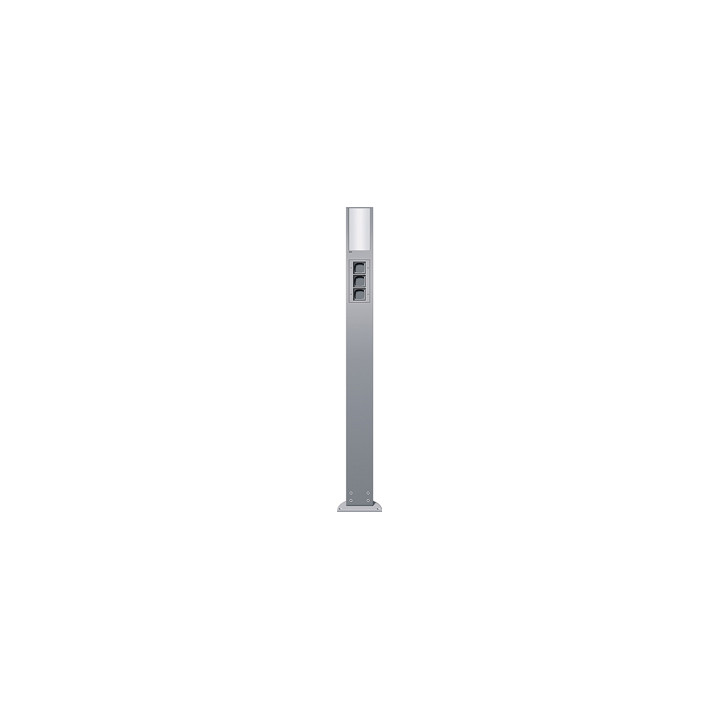 GIRA 135326 E-Säule Licht + 3x Leereinheit 1600 mm Gira Energiesäule Farbe Alu