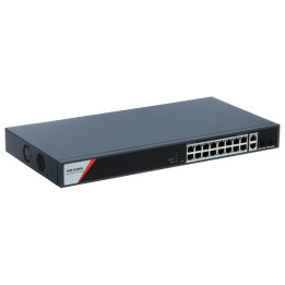 Hikvision DS-3E1520HP-SI-16P2T2F 16-Port PoE+ Switch with 2 SFP