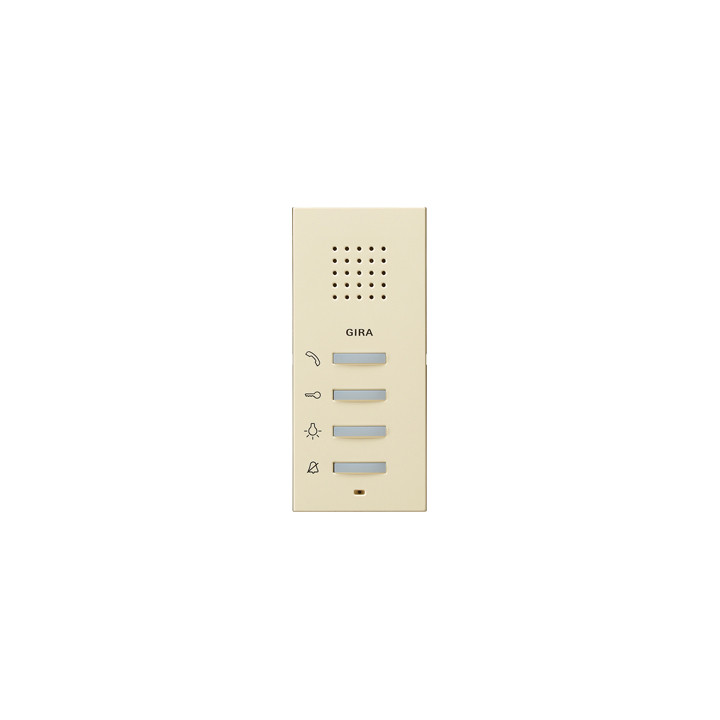 GIRA 125001 Wohnungsstation AP System 55 Cremeweiß