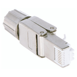 DELTA NETWORK RJ45/FTP6A-HAND/S Shielded Cat6A Modular RJ45 Connector