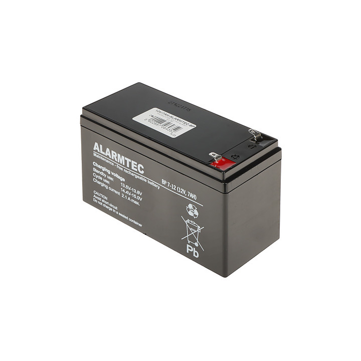 ALARMTEC 12V 7Ah Sealed Lead-Acid Battery (12V/7AH-ALARMTEC-BP)