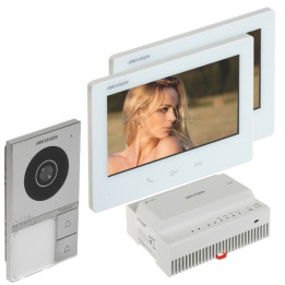 Hikvision DS-KIS705EY/2MONITORS видеодомофон