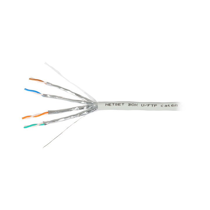 NETSET U/FTP/K6A/500M/SET Cat6a U/FTP LSZH Cable 500m