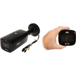 DAHUA IPC-HFW3849T1-AS-PV-0280B-S5-BLACK TiOC Full-Color IP Camera 8.3MP 4K UHD 2.8mm PoE