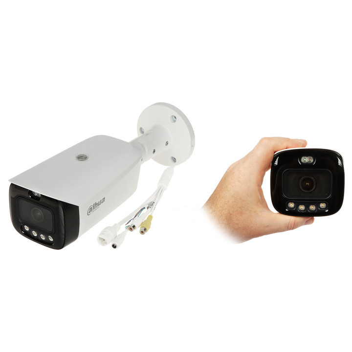 DAHUA IPC-HFW3849T1-AS-PV-0280B-PRO TiOC WizSense Full-Color IP Camera 8.3MP 4K UHD 2.8mm