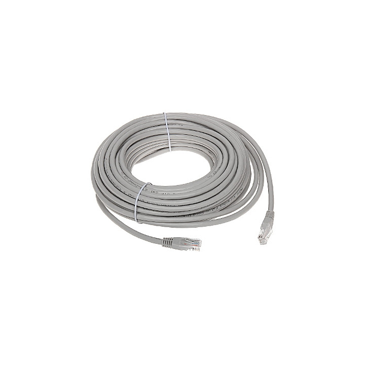 Lanberg RJ45/6/20-GREY Cat6 RJ45 Patch Cord 20m Grey