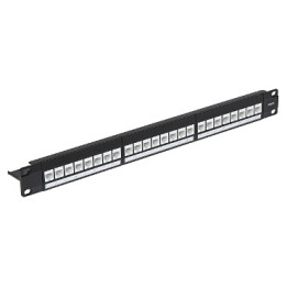 Keystone Patch Panel PP-24/RJ-FX/6C 6-Port RJ45