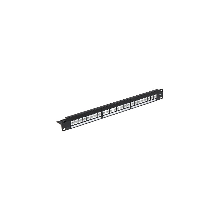 Keystone Patch Panel PP-24/RJ-FX/6C 6-Port RJ45