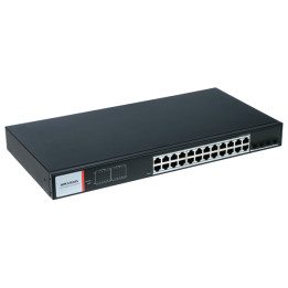 Hikvision DS-3T1528HP-SI-24P4F/NOPOWER 24-Port PoE Switch with SFP