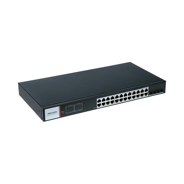 Hikvision DS-3T1528HP-SI-24P4F/NOPOWER 24-Port PoE Switch with SFP