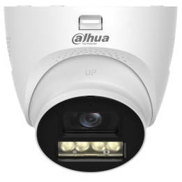 DAHUA HAC-HDW1200TQ-IL-T-0280B-DIP 1080p Analog CCTV Camera, Smart Dual Light, Two-way Talk, 2.8mm