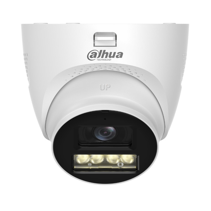 DAHUA HAC-HDW1200TQ-IL-T-0280B-DIP 1080p Analog CCTV Camera, Smart Dual Light, Two-way Talk, 2.8mm