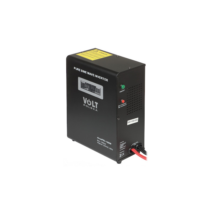 VOLT Polska SINUS-PRO-1000W-12/230V Pure Sine Wave UPS 1000 VA