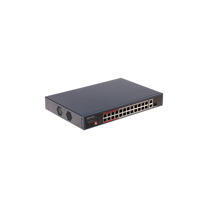 Hikvision DS-3E0326P-E/M(C) 24-Port PoE Switch with SFP