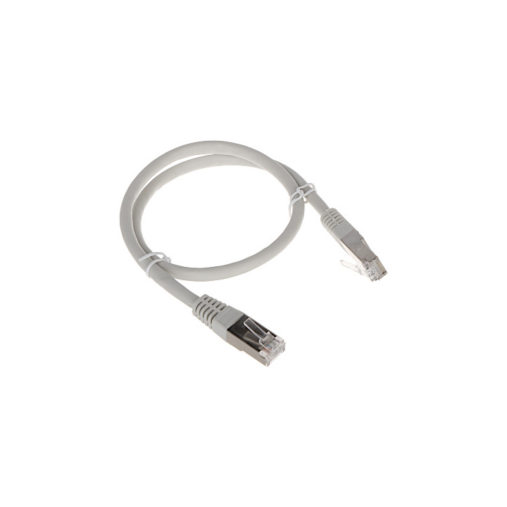 Patchcord RJ45/FTP6/0.5-GY 0.5 m