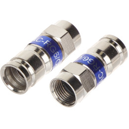 F/ZAC-RG-6/CSR Compression Connector
