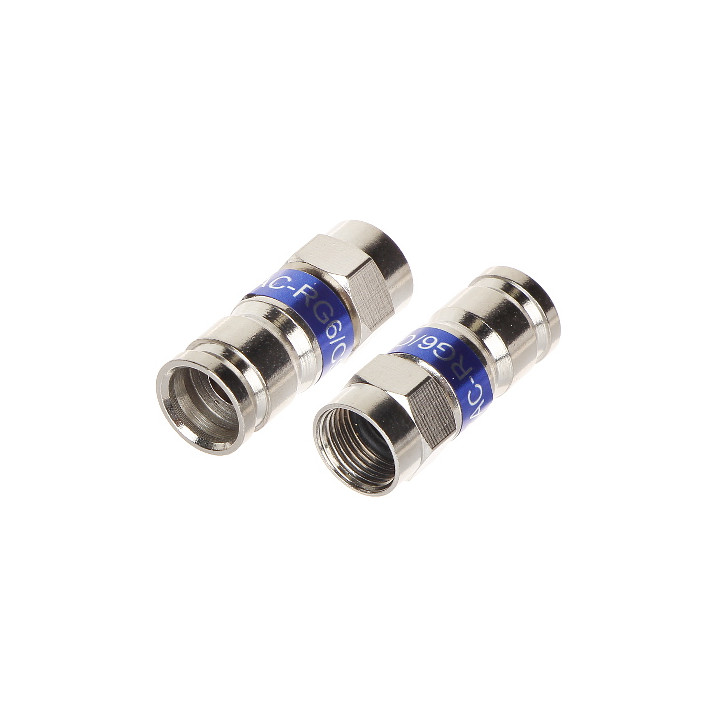 F/ZAC-RG-6/CSR Compression Connector