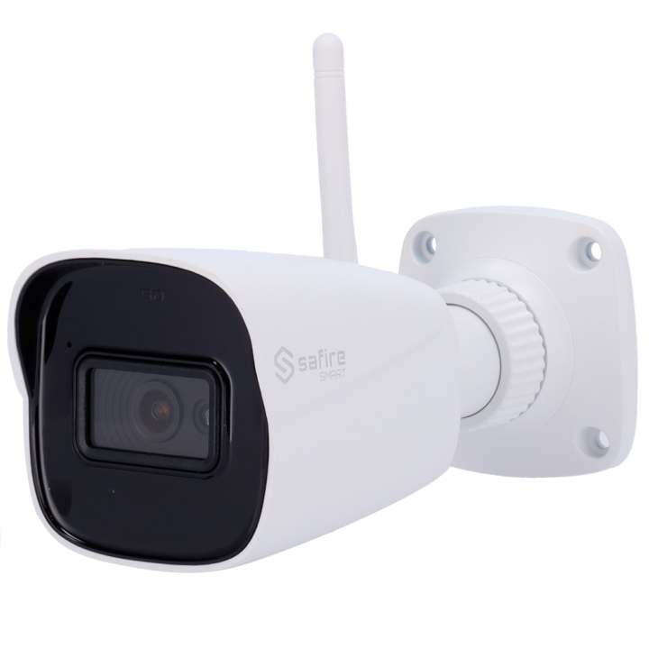 SAFIRE SMART SF-IPB080A-4WE1 4MP Outdoor Bullet IP Camera with PoE and Wi-Fi