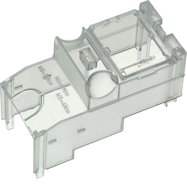 Hager LVZ00AK Terminal Cover Short Size 00/60/100mm
