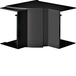 Hager BRP651004H9011 Internal Corner, Black (RAL 9011)