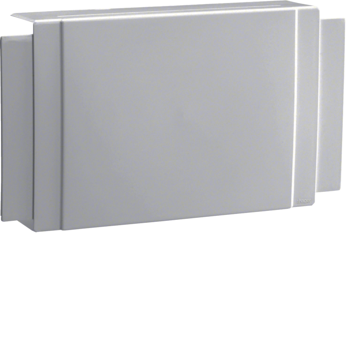 Hager LF6019087030 T-piece for cable trunking 60x190mm stone grey RAL 7030