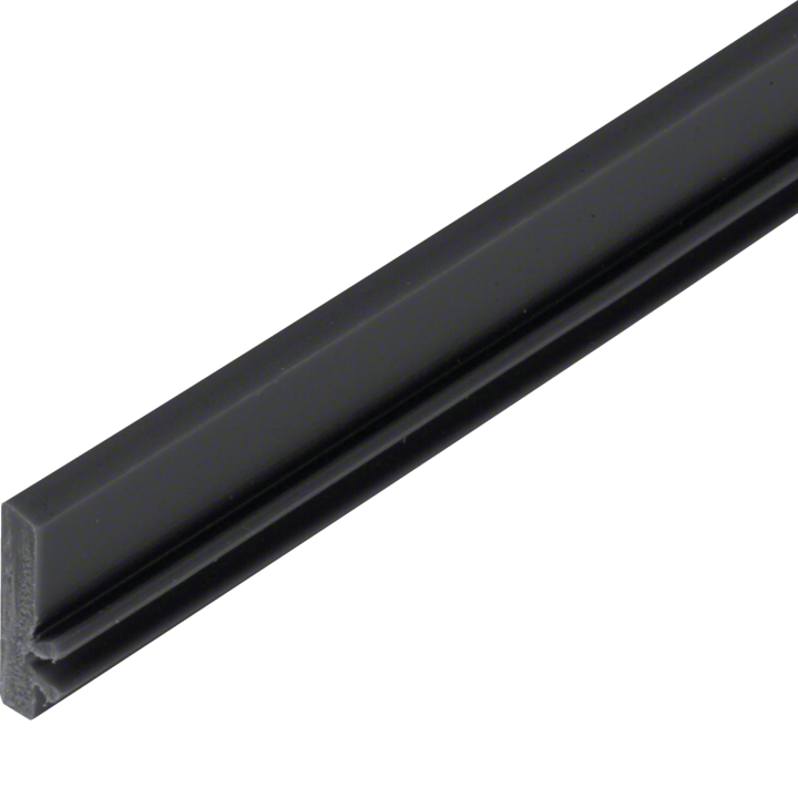 Hager BKZBSK7011 Covering Butt Edge 4mm PVC Iron Grey