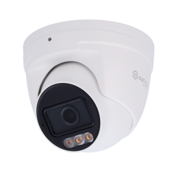 SAFIRE SMART SF-IPT020A-8I1-NIGHTPRO 8MP Turret IP Camera with PoE, Wi-Fi, IP67, IR 30m, White LED