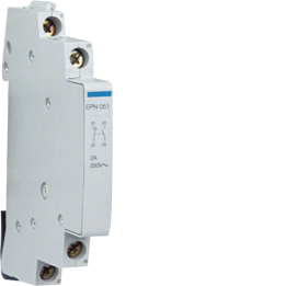 Hager EPN051 Auxiliary Contact 1NC+1NO