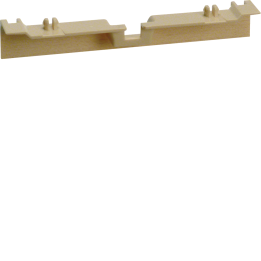 Hager SL20055AD3 Cable Trunking Coupling, Grey