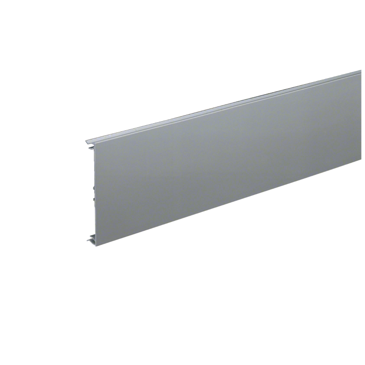 Hager BRA701302ELN Trunking Lid, Natural Anodised Aluminium, RAL 7030