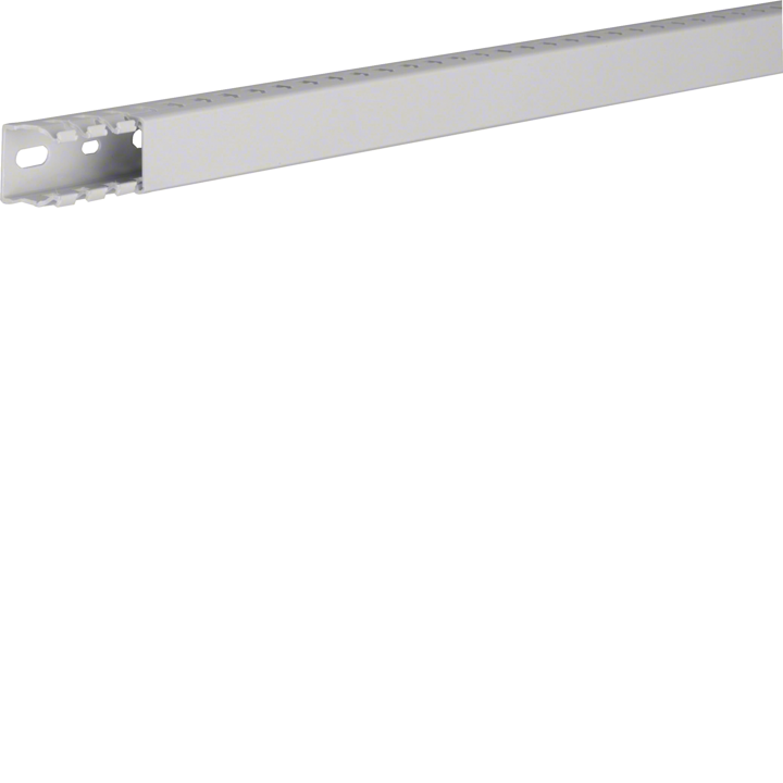 Hager DNG2502507030B HNG Slotted Panel Trunking 25x25 mm Grey RAL 7035