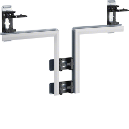 Hager BKIS251308E9016 T-piece for BKIS 25 Steel Trunking, White