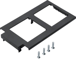 Hager GTMBV04T2 Media Cover Plate for 2 Wide S-Ring Devices