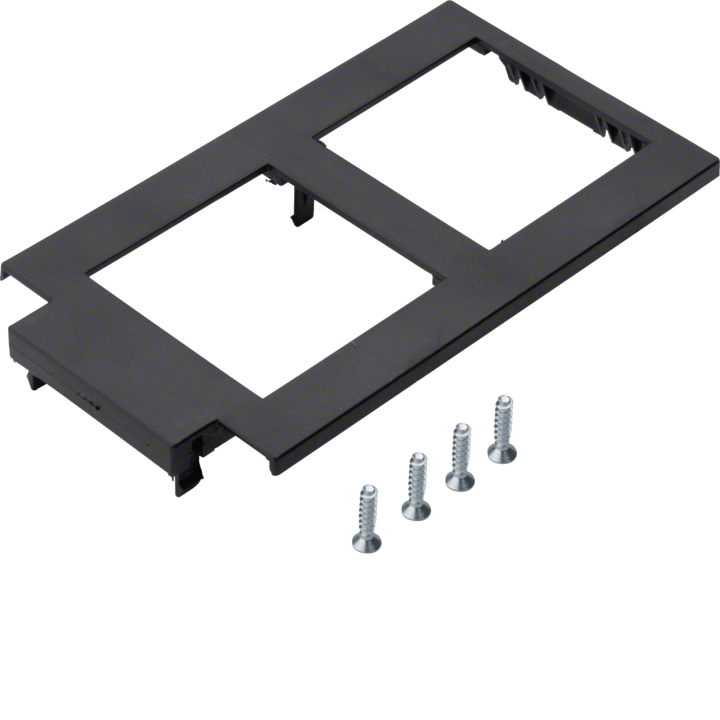 Hager GTMBV04T2 Media Cover Plate for 2 Wide S-Ring Devices