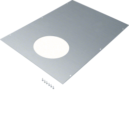 Hager BKA600800R12 Cover for BKF/BKW600 Floor Box, 800 mm, R12