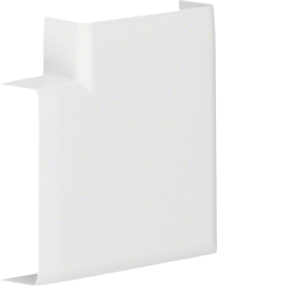 Hager ATA207559016 Flat Corner, ATEHA, 20x75mm, Traffic White