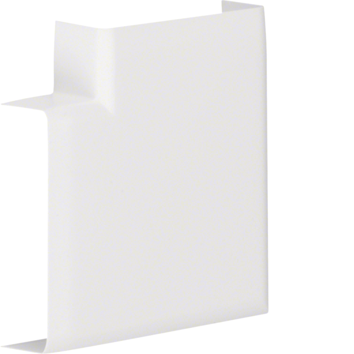 Hager ATA207559016 Flat Corner, ATEHA, 20x75mm, Traffic White