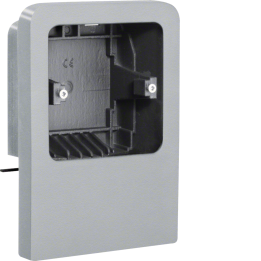 Hager SL20055911D1 Universal Accessory Box Aluminium