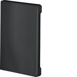 Hager BRP6510069011 End Cap, Black